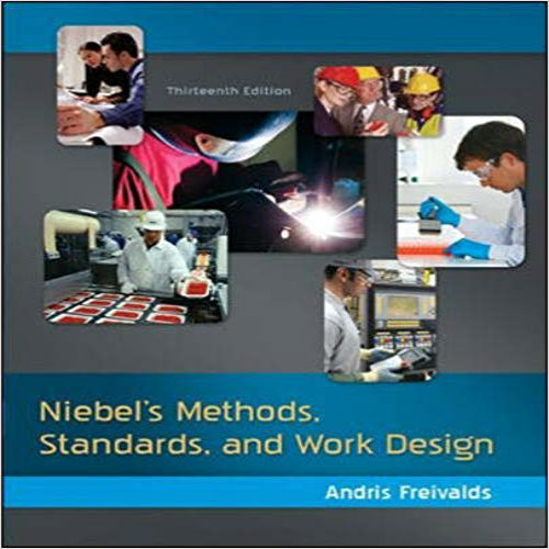 Methods Standards And Work Design Solution Manual